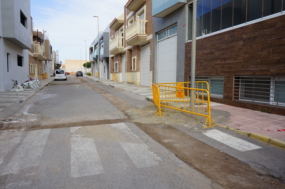 El Ayuntamiento de Vícar concluye las obras de mejora del abastecimiento de agua en Puebla Norte