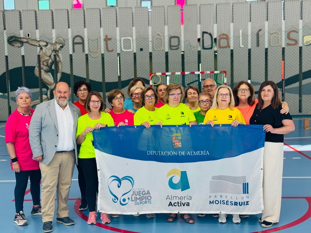 Dalías celebra el Encuentro de Escuela de Deporte y Salud con participantes de toda la provincia