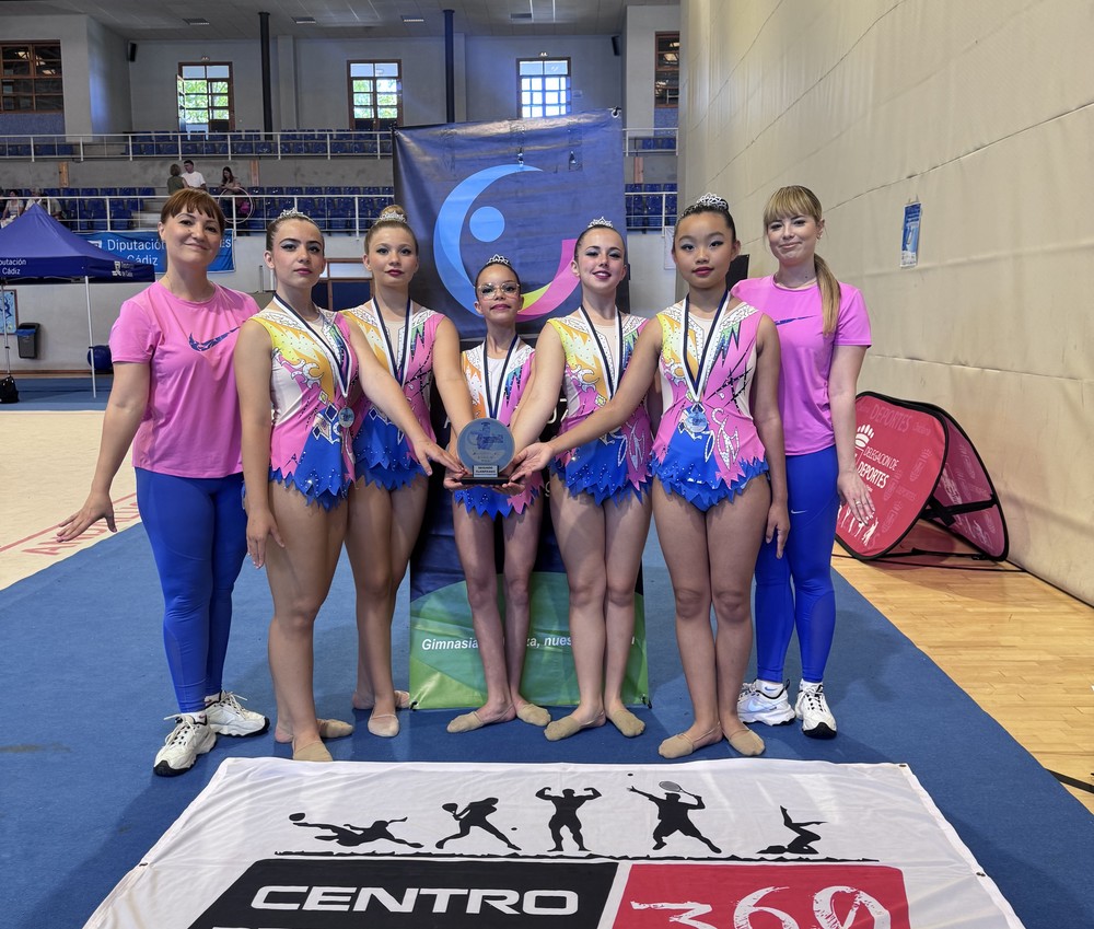 CDR 360 de Roquetas de Mar, subcampeón de la Final Interprovincial de Gimnasia Rítmica de Diputación
