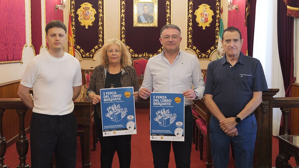 Berja celebra este sábado la primera Feria del Libro Berjarte en la Plaza Porticada