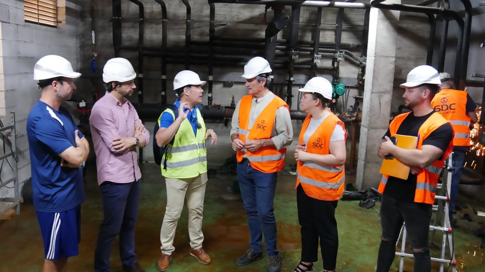 Comienzan las obras de renovación integral de las calderas de la Piscina Municipal de Adra