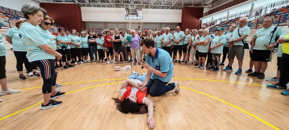Alrededor de 200 mayores participan en la clausura de la Semana de Hábitos de Vida Saludables de Vícar