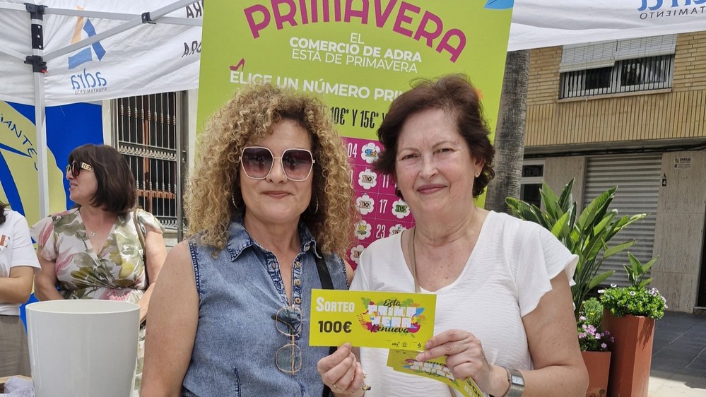 Más de 600 euros repartidos en premios con la campaña ‘Esta primavera, renueva’ del comercio local de Adra