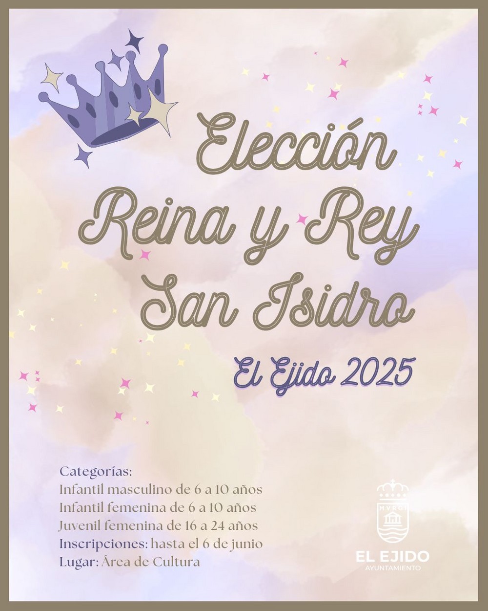 Abiertas las inscripciones para convertirse en Reina y Rey de las Fiestas de San Isidro 2025