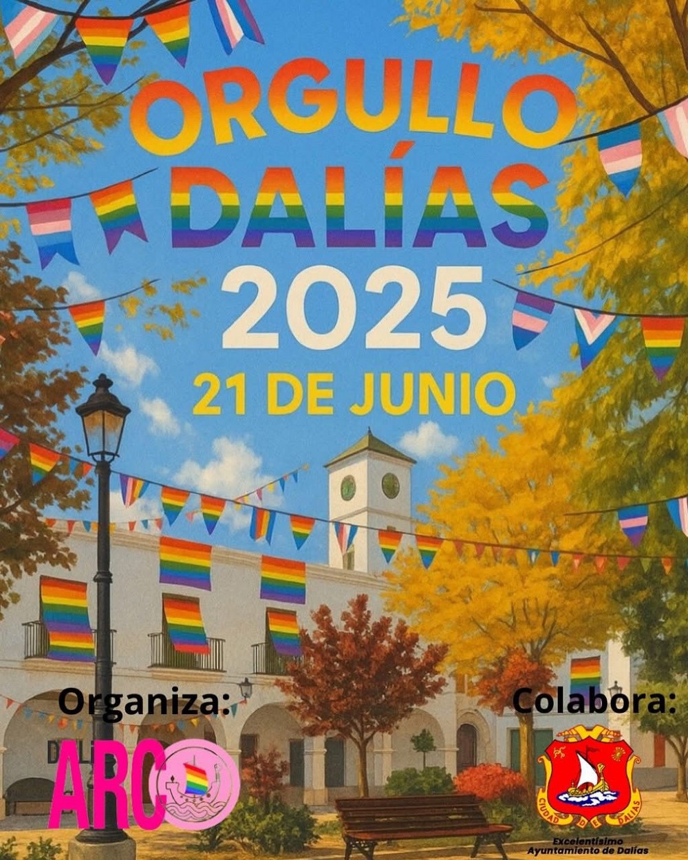 Daliarco lleva a Paca la Piraña para dar el pregón del Orgullo en Dalías