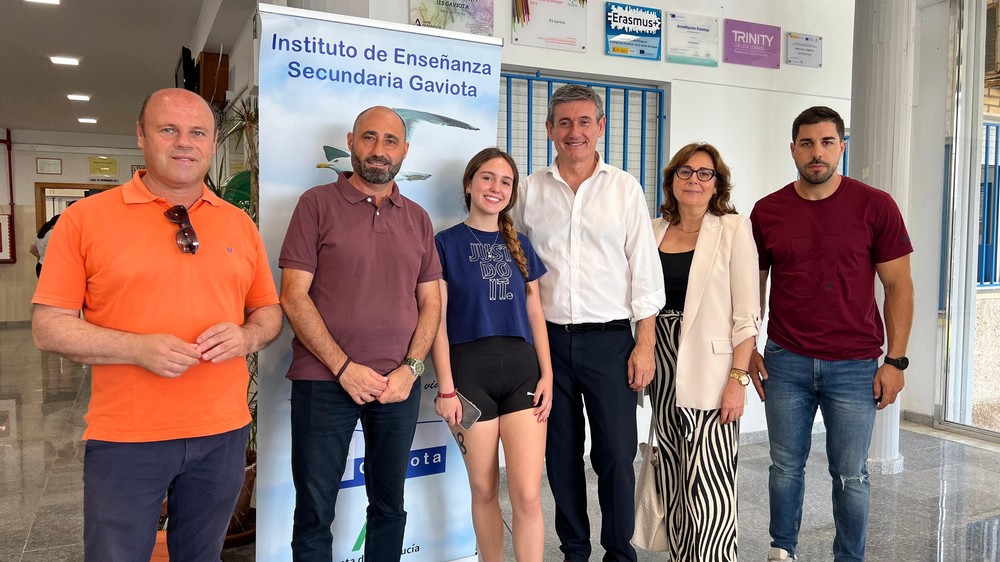 La abderitana Noelia Maldonado consigue una beca 'Amancio Ortega' para estudiar en Estados Unidos