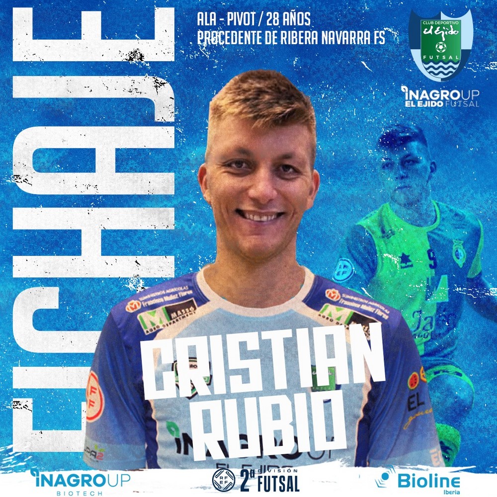 Cristian Rubio vuelve a El Ejido FS