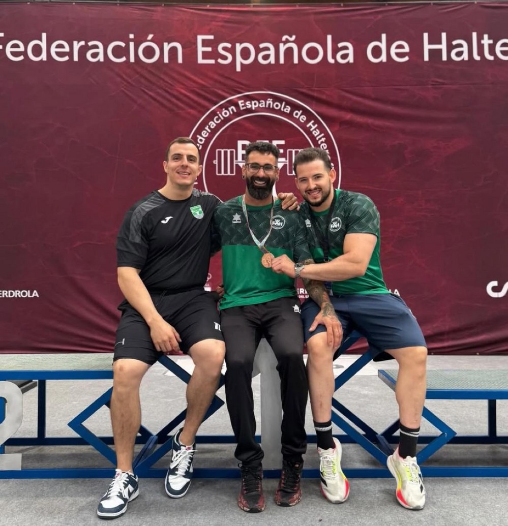 Halterejido logra tres oros, una plata y tres bronces en el Campeonato de España
