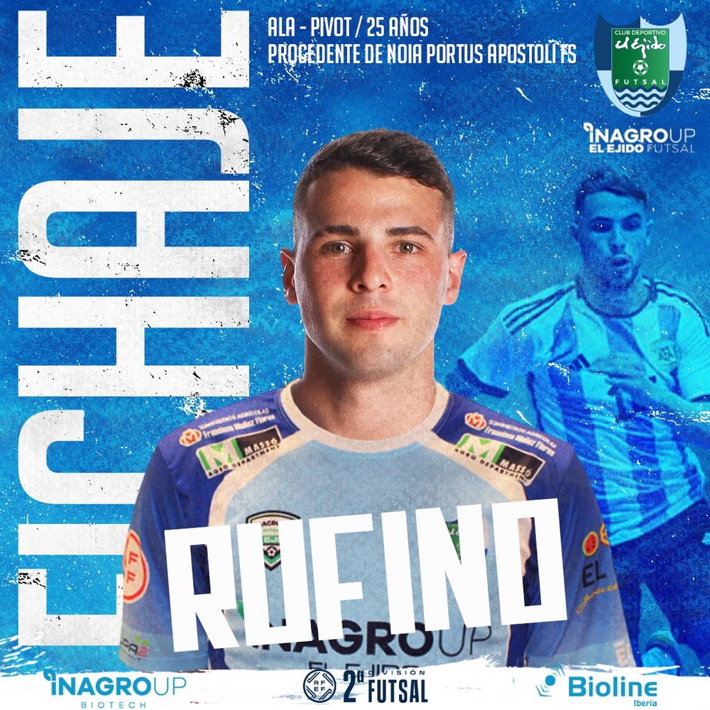 El Ejido Futsal ficha al ala-pívot Santiago Martín Rufino