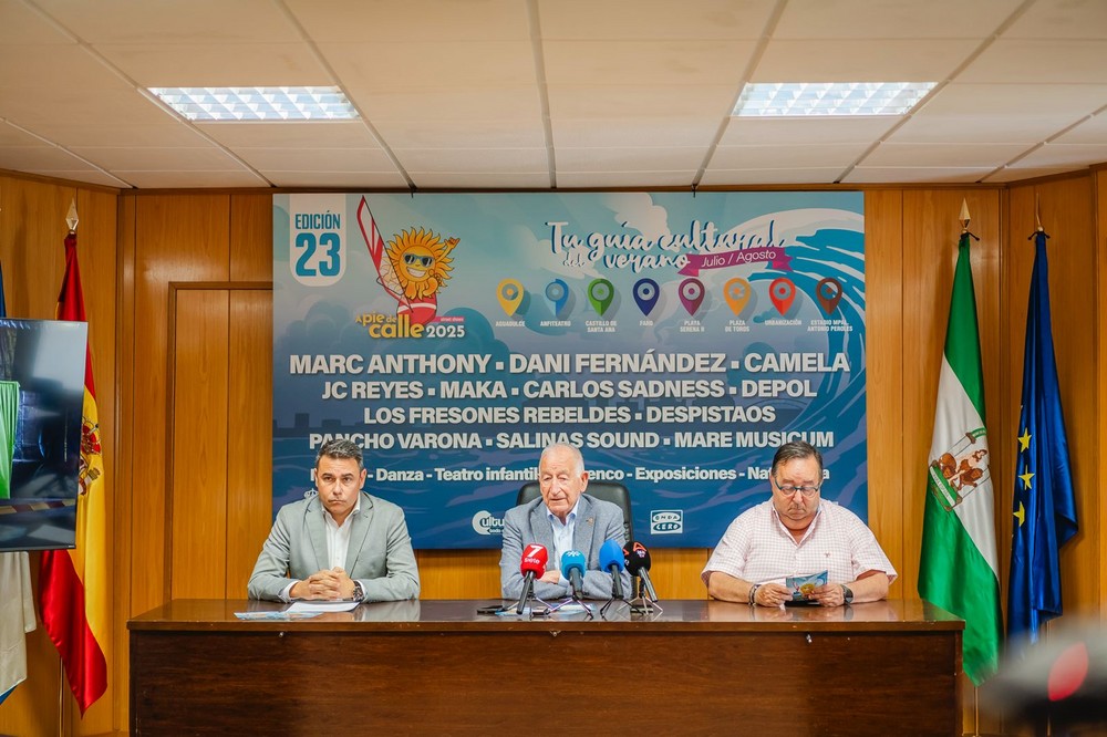 Marc Anthony, Dani Fernández, JC Reyes, Maka,  y Camela actuarán en ‘A pie de calle’ en Roquetas de Mar