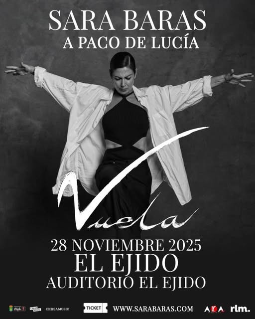 A la venta las entradas para el espectáculo ‘Vuela’ de Sara Baras del próximo 28 de noviembre
