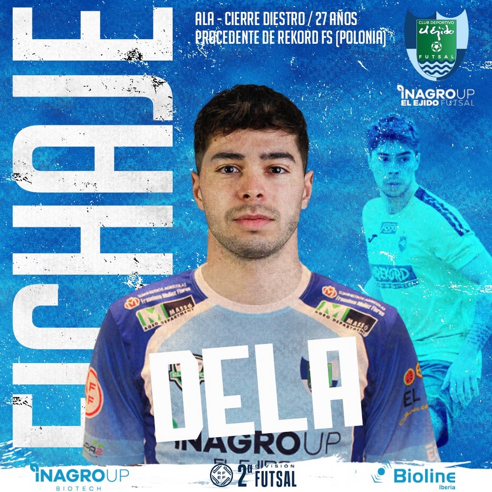 El Ejido Futsal ficha a Daniel De la Peña Sánchez Pacheco 'Dela'
