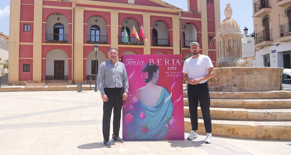 Berja presenta el cartel de su Feria 2025, obra de Manuel Sánchez Almendros