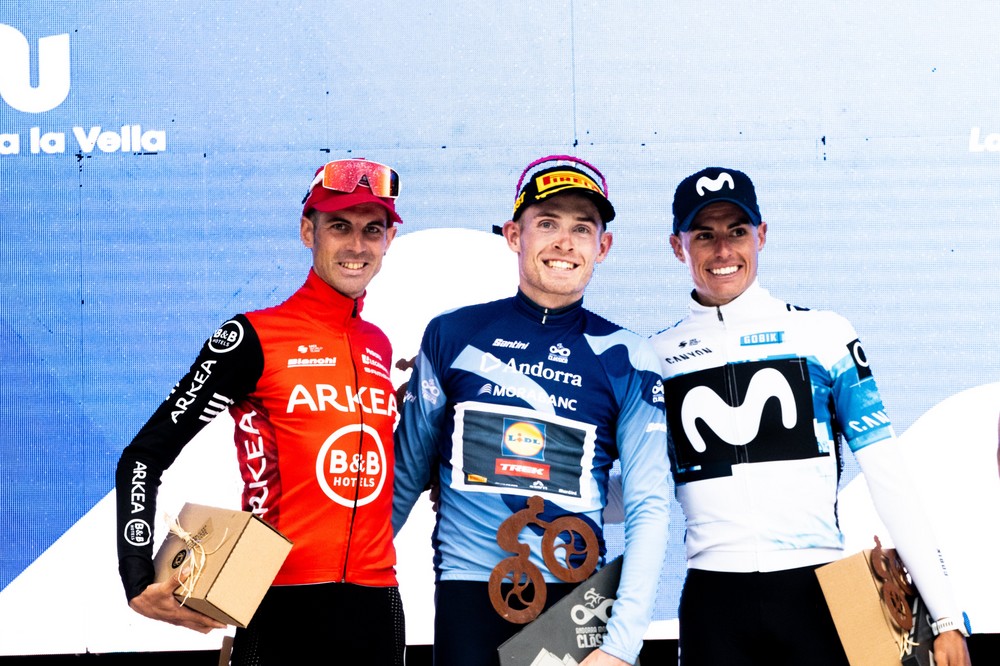 Cristian Rodríguez sigue en racha y es segundo en la Classica Andorra