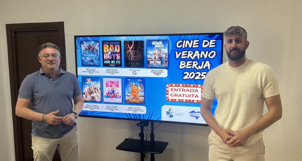 El Cine de Verano de Berja arranca en julio con cine familiar, de acción y comedia al aire libre