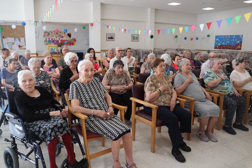 Misa en la Residencia Ciudad de El Ejido con motivo de las fiestas de San Isidro Labrador