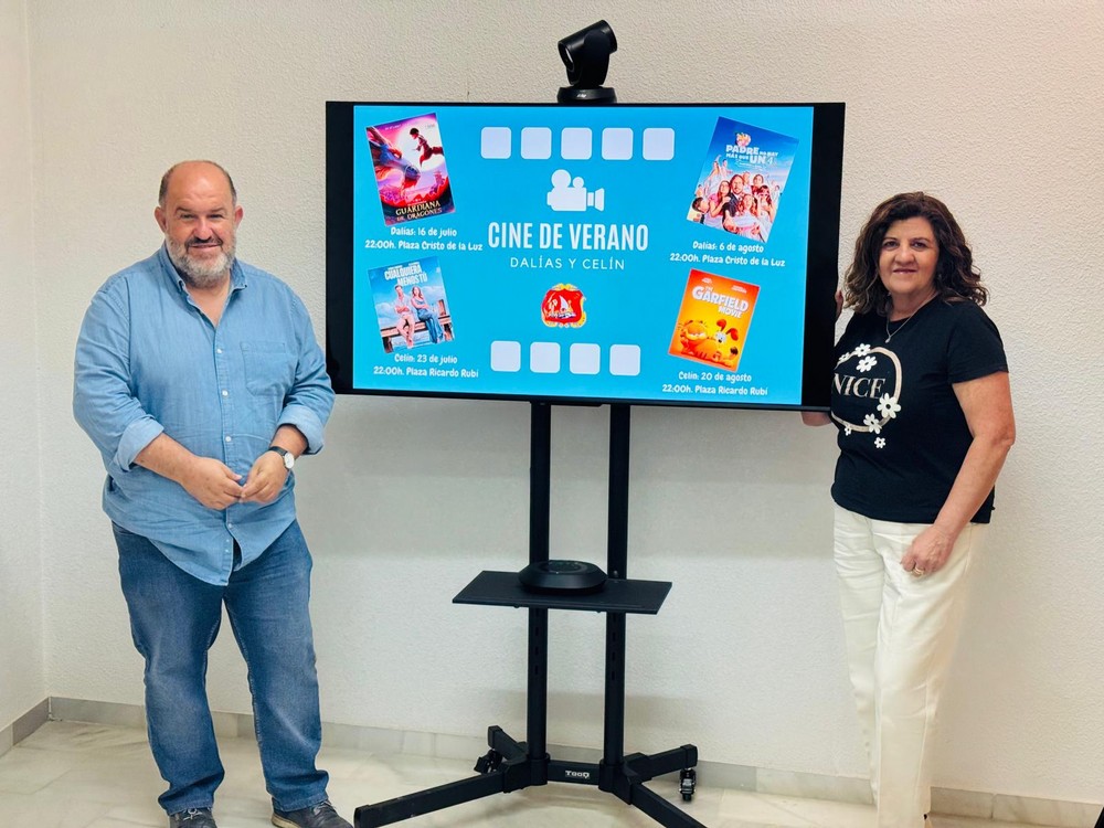 El Ayuntamiento presenta el ciclo de Cine de Verano de Dalías y Celín