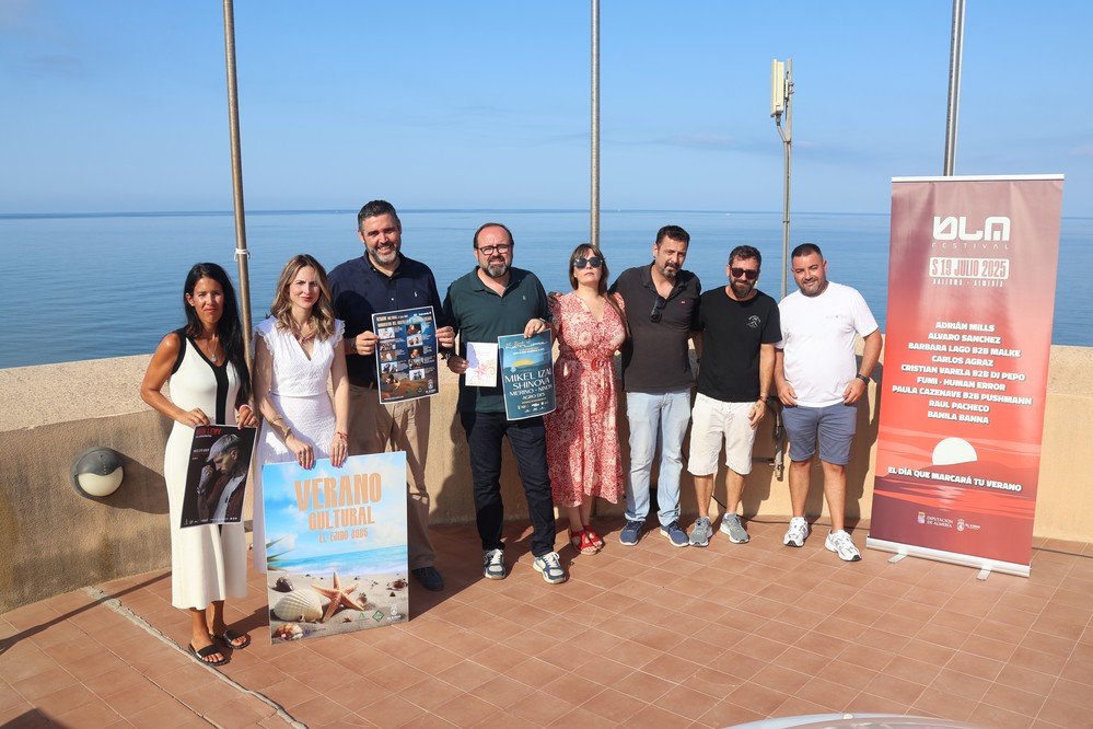 La programación de verano de El Ejido llega con cine, conciertos, teatro, gastronomía y rutas patrimoniales