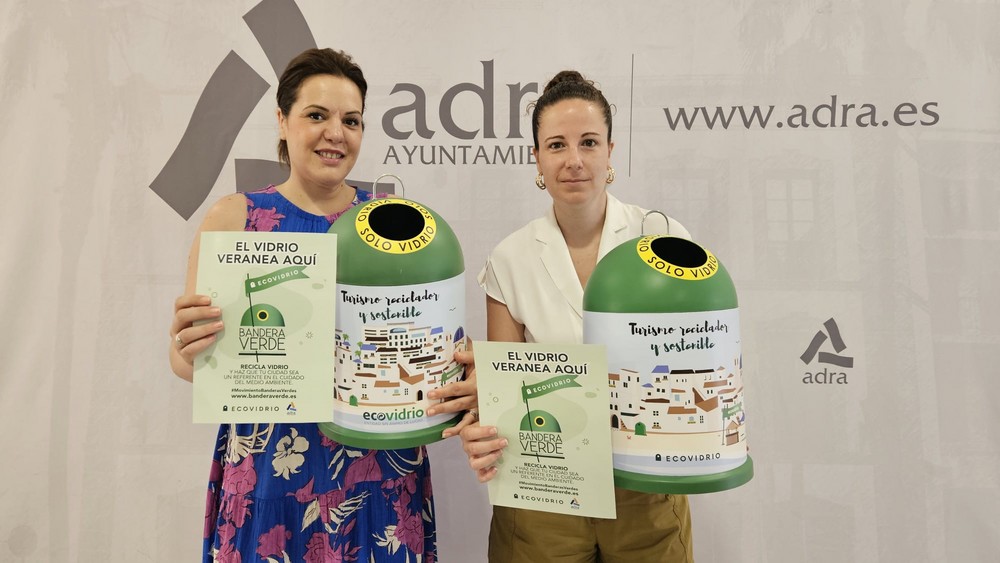 Adra competirá este verano para conseguir la Bandera Verde de la Sostenibilidad de Ecovidrio