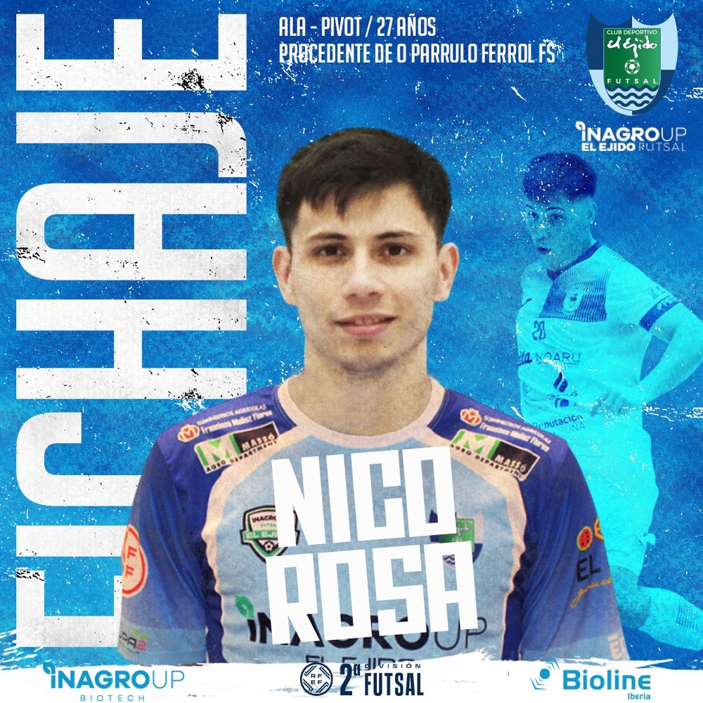  El Ejido Futsal ficha a Nico Rosa