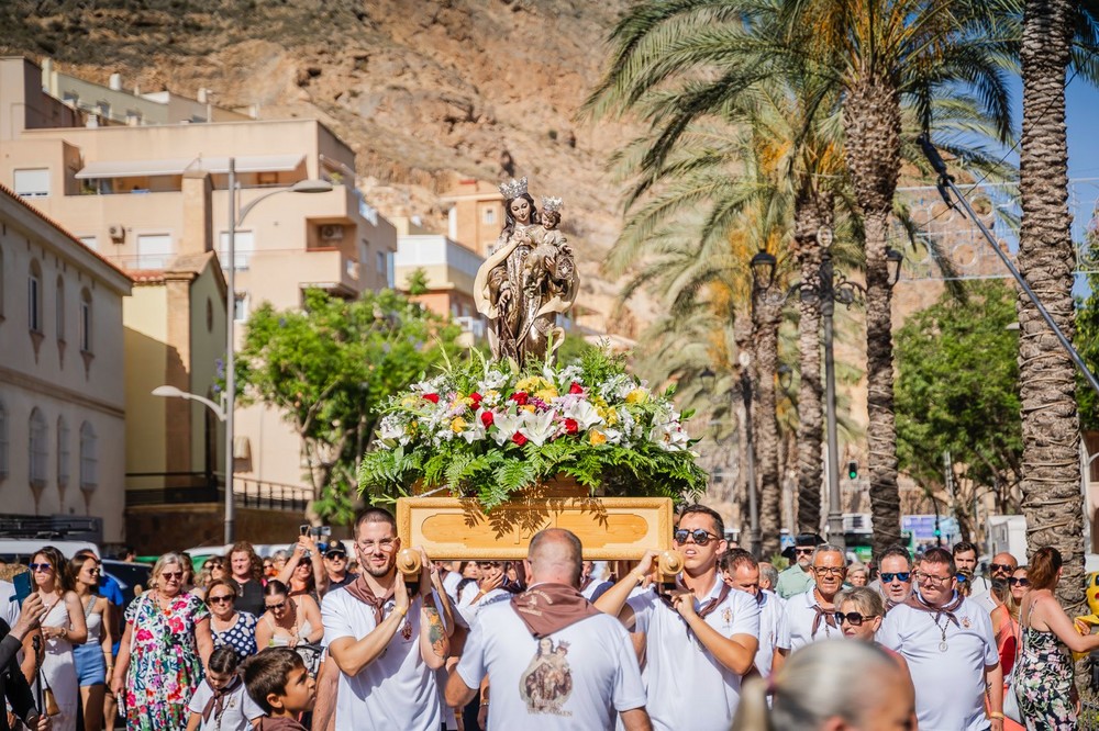 Aguadulce preparada para celebrar las fiestas en honor a la Virgen del Carmen del 14 al 16 de julio