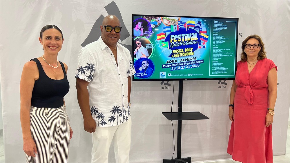 El Festival Gastrolatino llega a Adra el 24 de julio