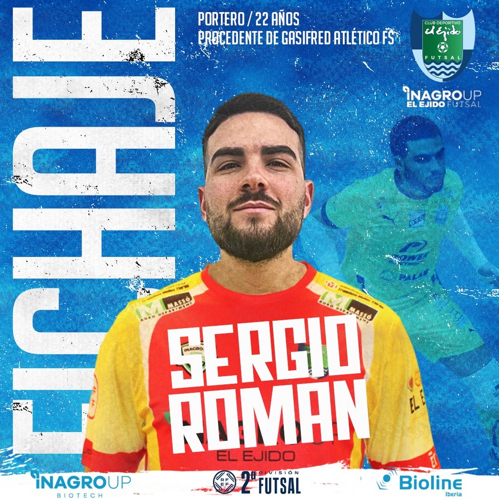 Vuelve Sergio Román para defender la portería de El Ejido FS