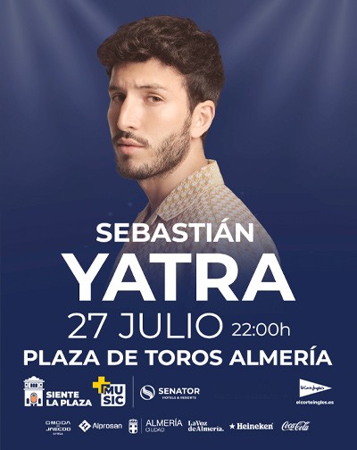 Sebastián Yatra llega a Almería con su gira 'Entre Tanta Gente – Summer Tour'