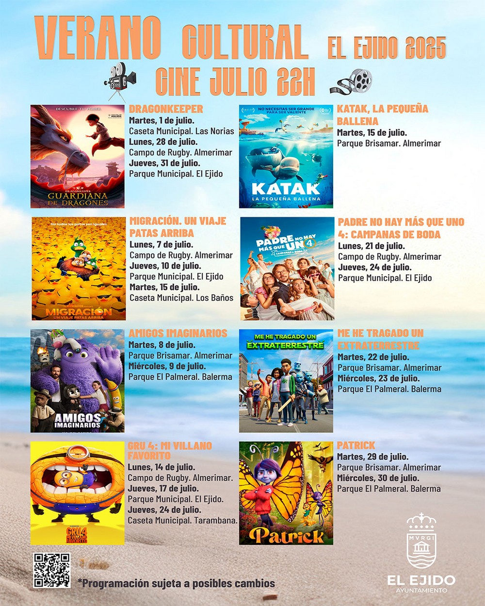 Hasta 14 títulos para disfrutar del cine al aire libre en familia este verano