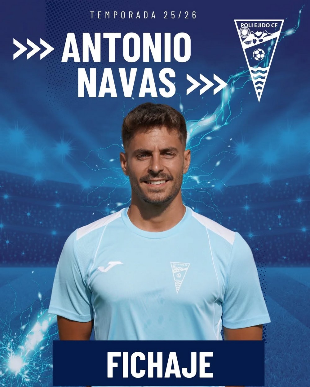 El Poli Ejido ficha a Antonio Navas y renueva a Eslam y a Garrido