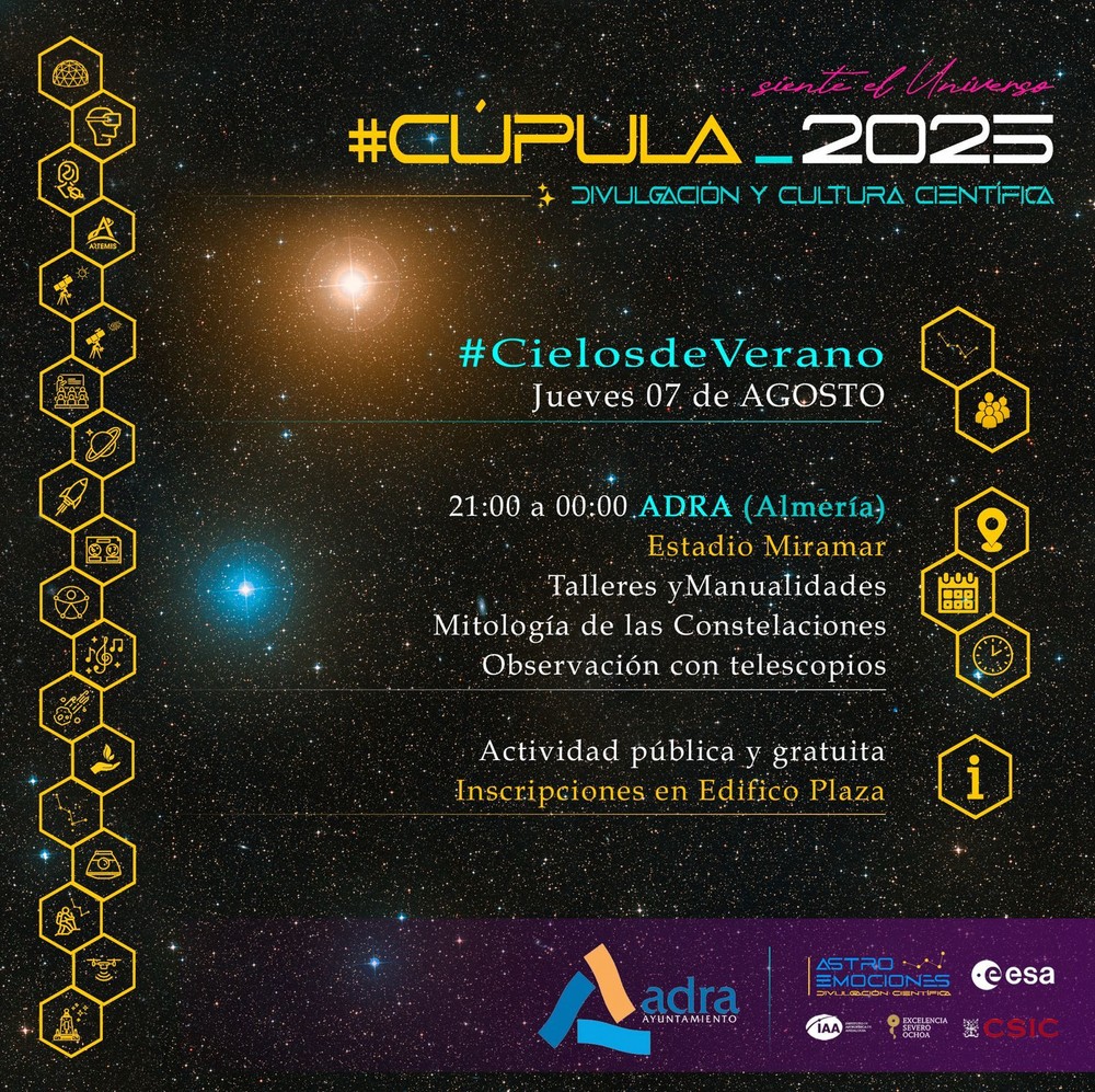 El Proyecto Cúpula 2025 llega al Estadio Miramar de Adra el próximo 7 de agosto