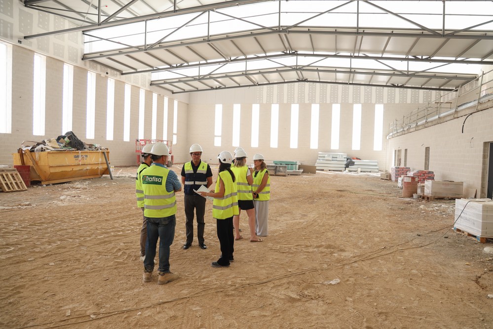 En la recta final las obras del Centro de Usos Múltiples y Pabellón de Ejido Norte