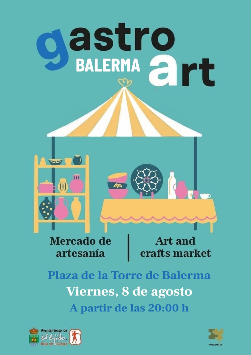 El mercado de artesanía ‘Gastro Art’ llega a Balerma y Almerimar este fin de semana
