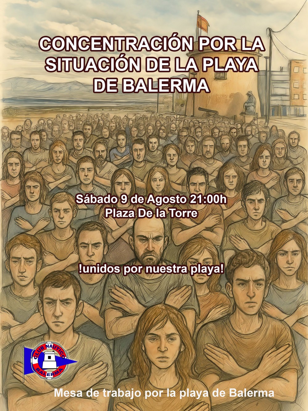 Balerma sigue luchando y volverá a concentrarse este sábado para luchar por su litoral