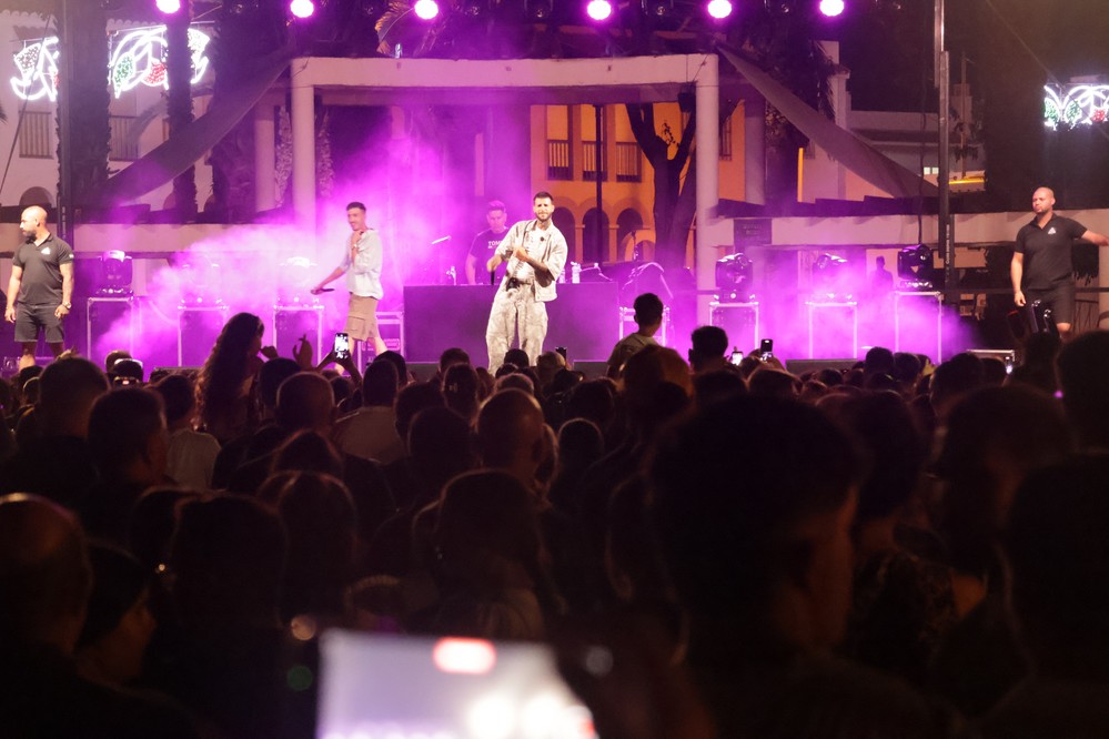 4.000 personas disfrutan con el concierto de Keen Levy en Balerma
