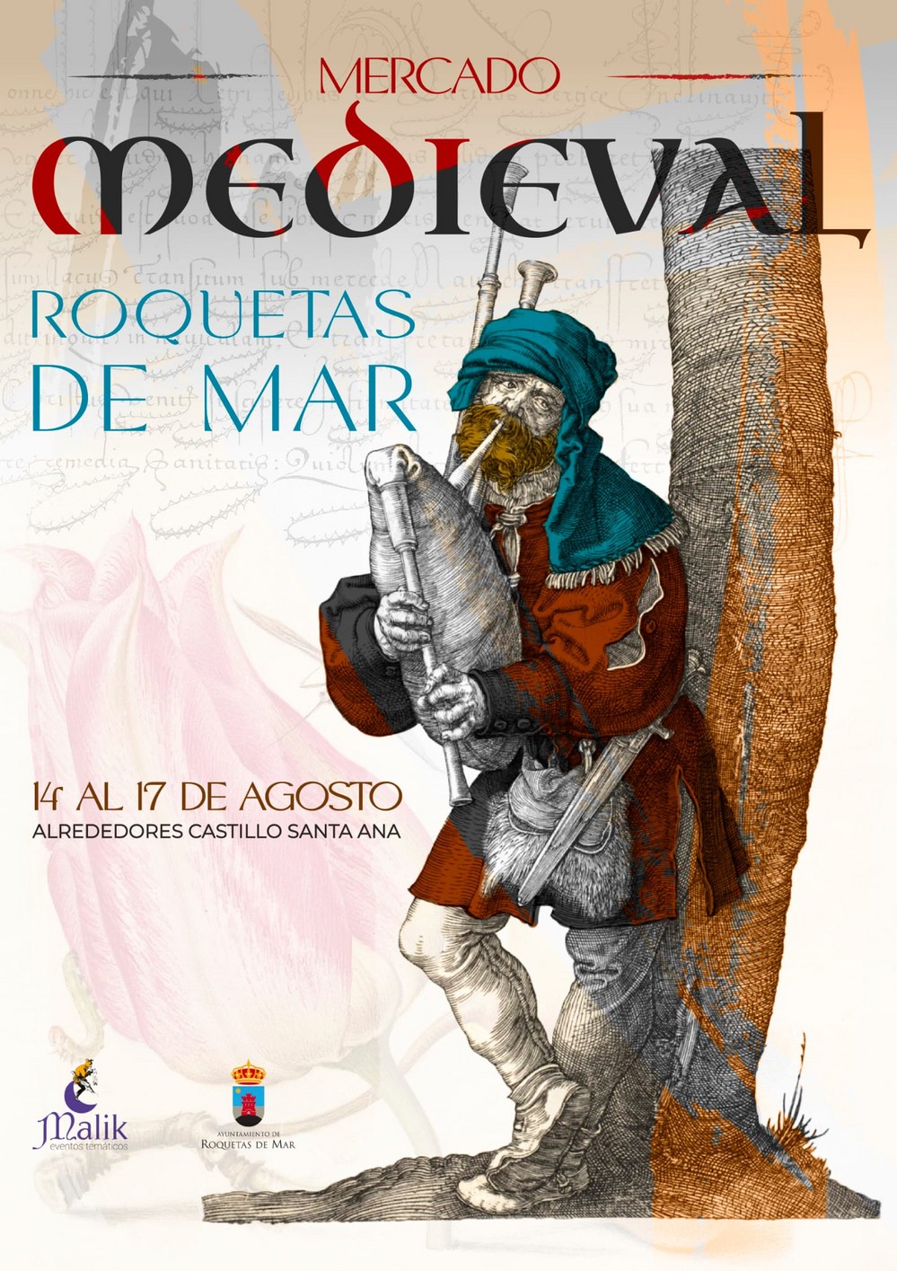 Roquetas de Mar celebra su Mercado Medieval del 14 al 17 de agosto