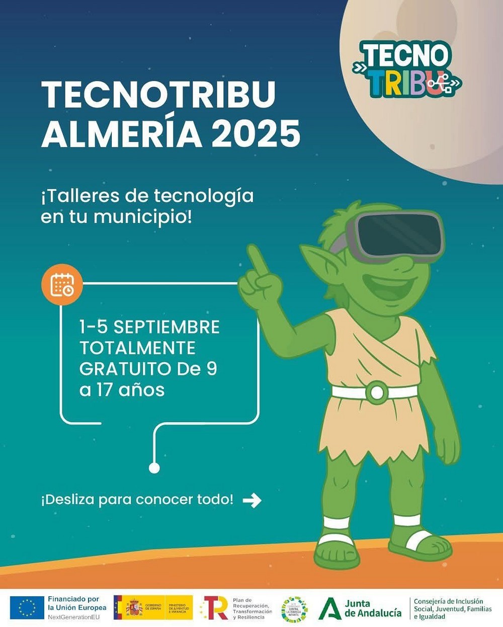 Roquetas de Mar acoge TecnoTribu 2025, talleres gratuitos de robótica y tecnología para jóvenes