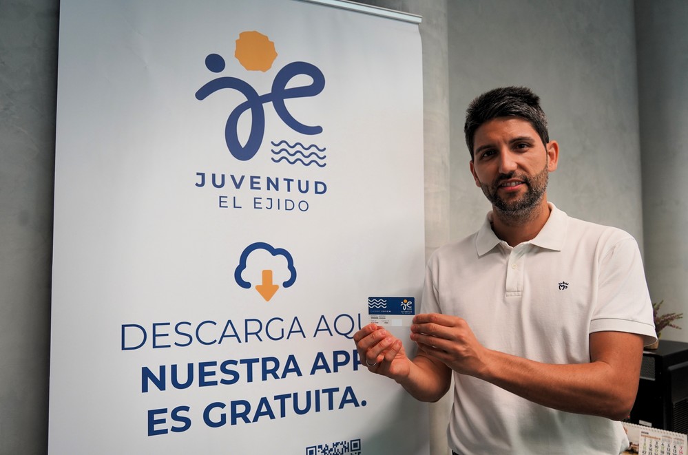 Más de 5.000 jóvenes disfrutan del carné joven municipal y de sus beneficios que se pueden consultar en la app ‘Juventud El Ejido’