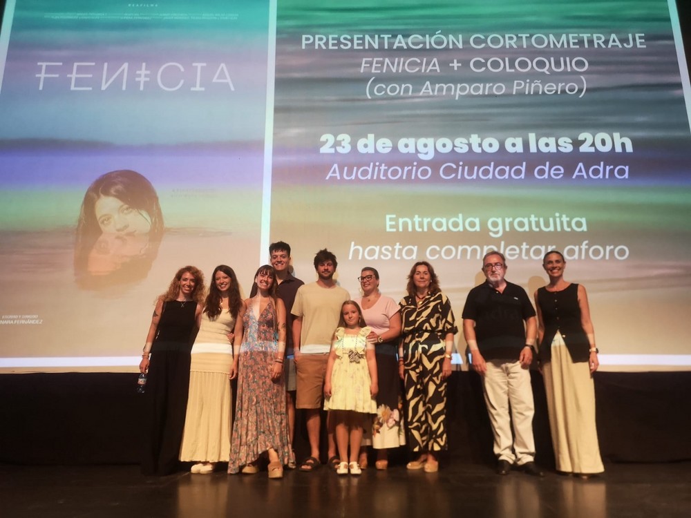 Adra acoge la presentación de ‘Fenicia’, cortometraje grabado en la ciudad milenaria