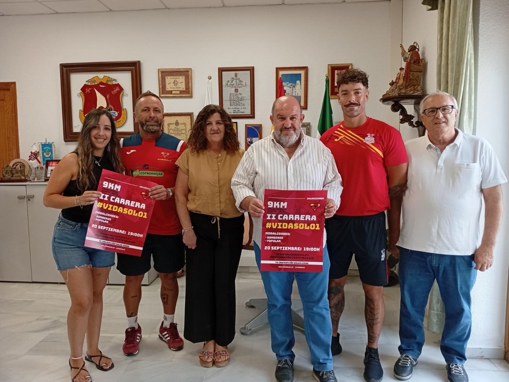 Bomberos de toda España peregrinarán hasta Dalías con VIDASOLO1 para recaudar fondos y salvar vidas