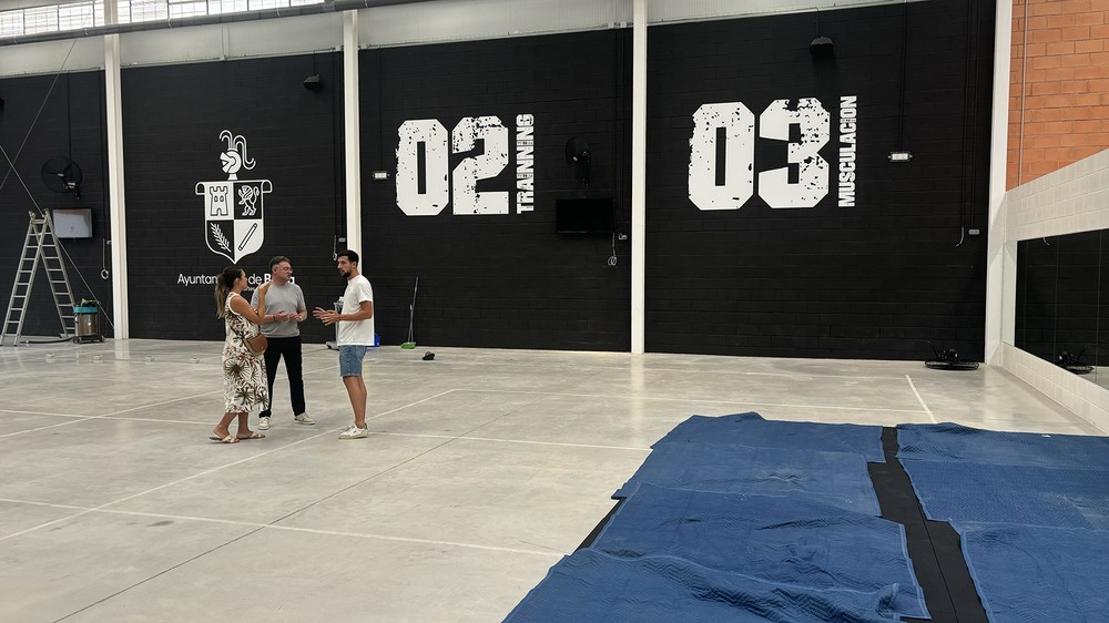 El Pabellón de Deportes de Berja estrenará su nueva sala de musculación esta temporada